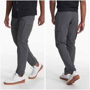 Vuori Men's Meta Cargo Pant in Shale Gray Size 38 LIKE NEW